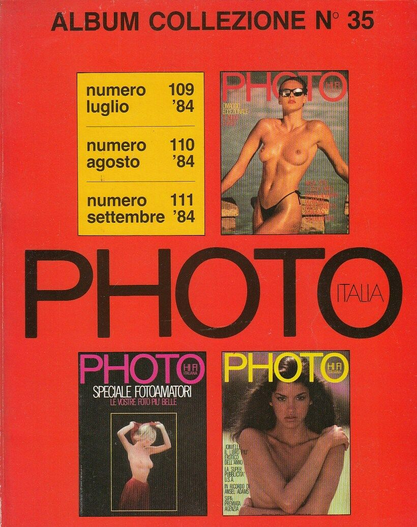 LX- PHOTO ITALIA ALBUM COLLEZIONE N.35 -- PUBLIMEDIA --- 1985 - B- ZFS387