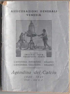 LH- AGENDINA DEL CALCIO BARLASSINA -- ASSICURAZIONI GENERALI--- 1940- B- ZCS319