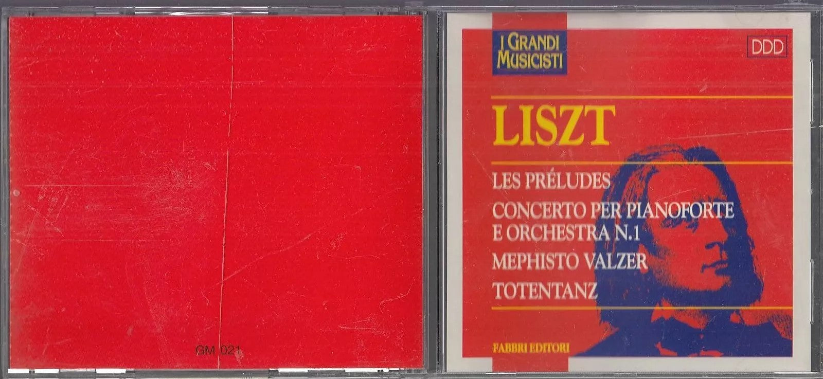 MCD- CD LISZT PRELUDES CONCERTO 1 TOTENTANZ MEPHISTO VALZER FABBRI - ZCD18