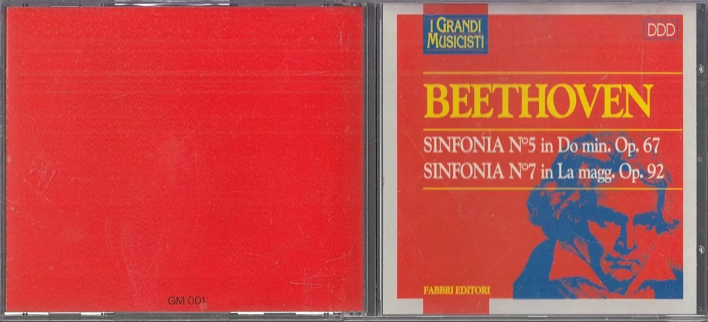 MCD- CD BEETHOVEN - SINFONIA 5 7 - FABBRI - ZCD18