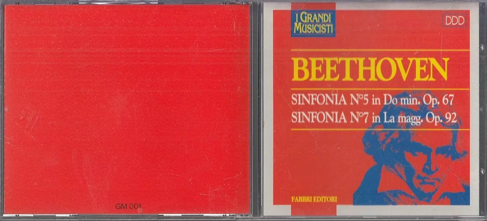 MCD- CD BEETHOVEN - SINFONIA 5 7 - FABBRI - ZCD18
