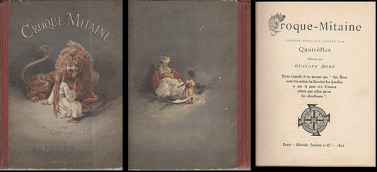 LB- CROQUE MITAINE PAR QUATRELLES ILLUSTRATO - GUSTAVE DORE'---- 1892- C- ZFS641