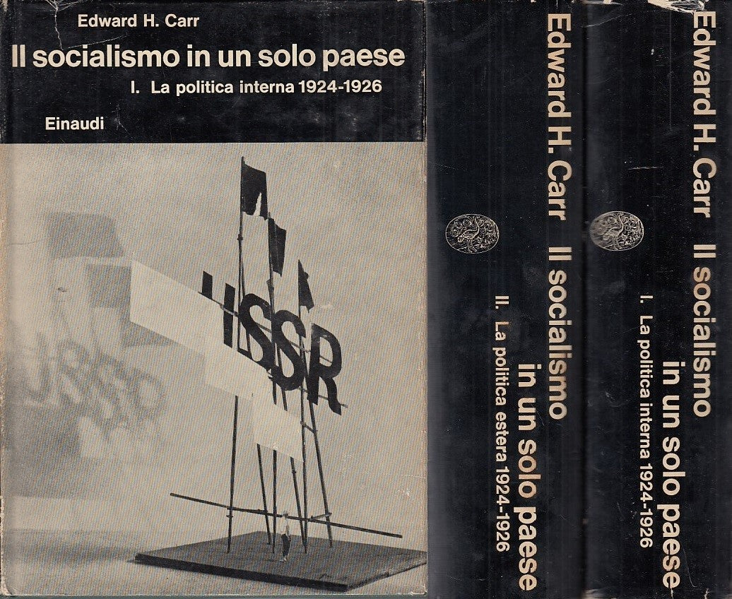 LS- IL SOCIALISMO IN UN SOLO PAESE 2 VOL- CARR- EINAUDI--- 1969- CS- MLT4