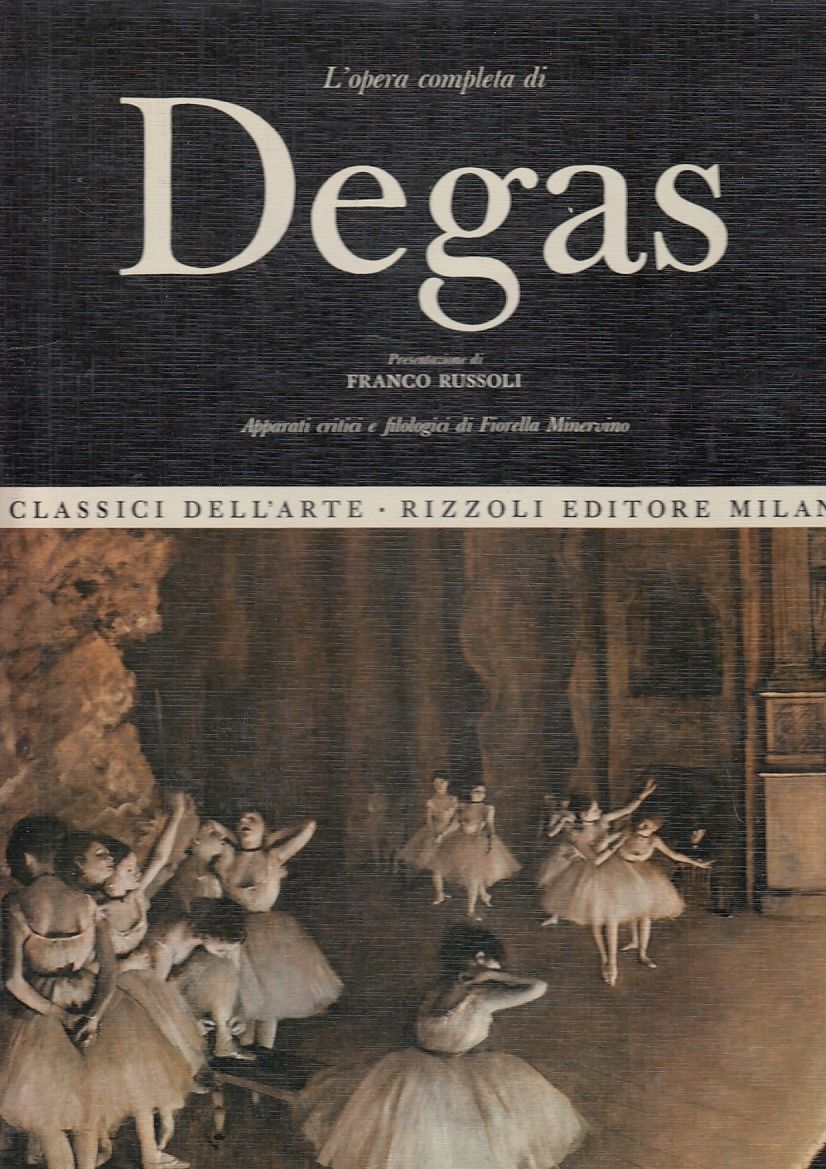 LT- CLASSICI DELL'ARTE N.45 DEGAS -- RIZZOLI - 1a ED. - 1970 - C - YDS72