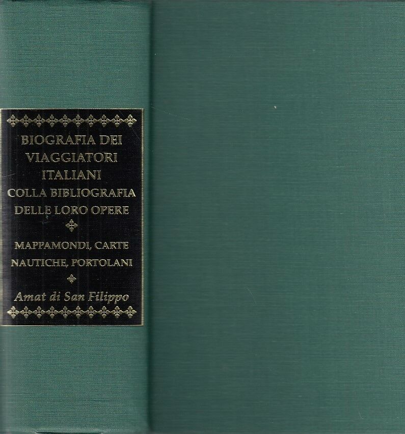 LZ- BIOGRAFIA VIAGGIATORI ITALIANI CARTE - AMAT SAN FILIPPO ---- 1990- C- YDS320