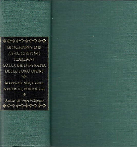 LZ- BIOGRAFIA VIAGGIATORI ITALIANI CARTE - AMAT SAN FILIPPO ---- 1990- C- YDS320