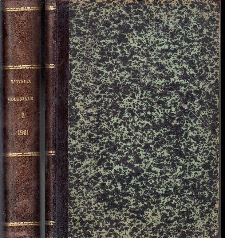 LR- RIVISTA MENSILE L'ITALIA CONOLONIALE 7/12 ANNO II RILEGATO--- 1901- C-YFS323