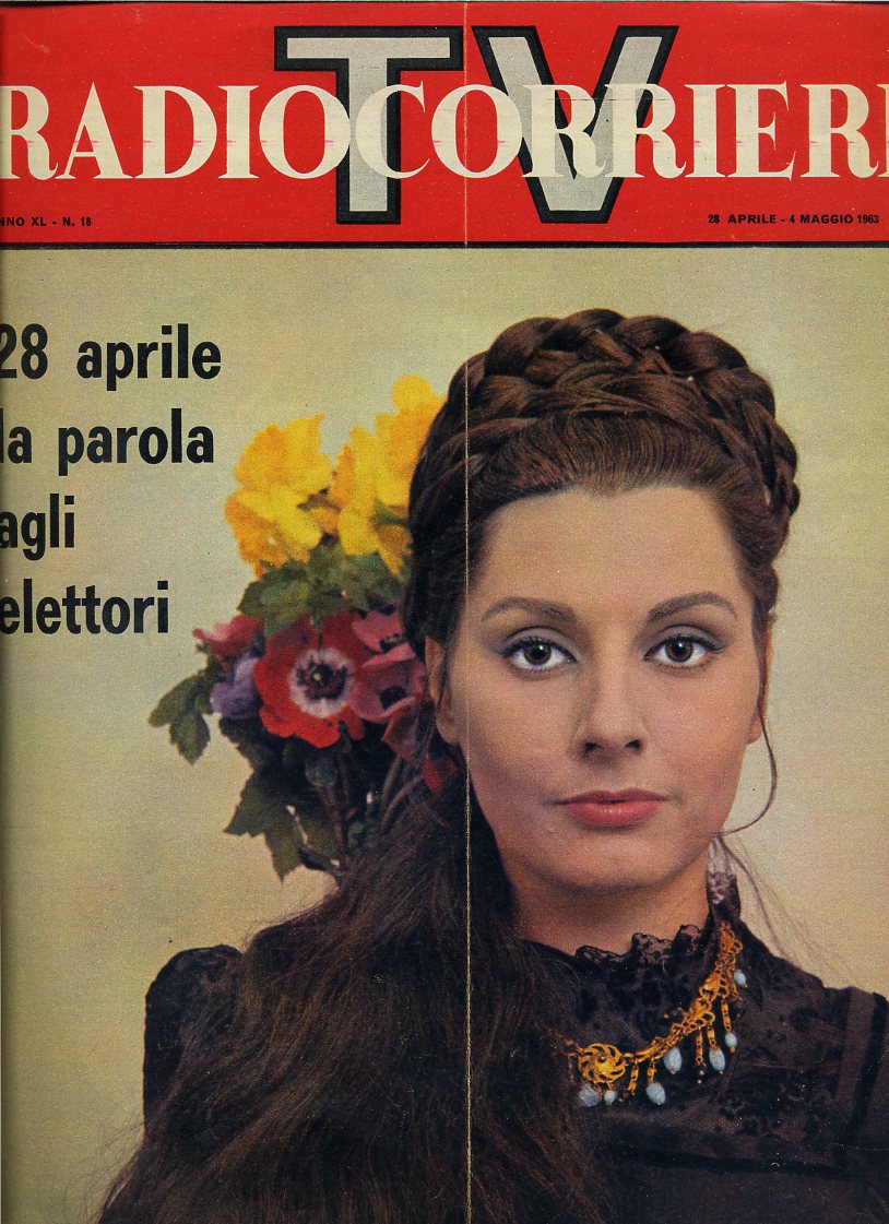 LR- RADIOCORRIERE TV N.6 LIANA ORFEI-- ERI EDIZIONI RAI--- 1963- S- ZFS372