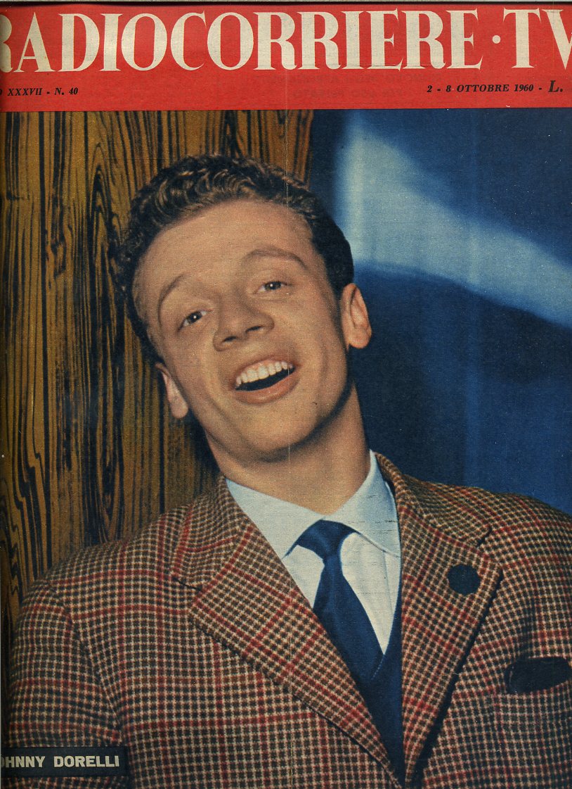 LR- RADIOCORRIERE TV N.40 DORELLI -- ERI EDIZIONI RAI--- 1960- S- ZFS372