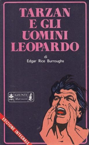 LN- TARZAN E GLI UOMINI LEOPARDO - BURROUGHS - GIUNTI --- 1979 - B - YDS404