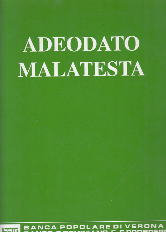 LT- ADEODATO MALATEATA - TOMMASI - BANCA VERONA --- 1998 - B - YDS306