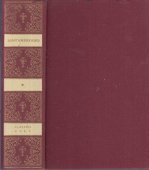 LS- CLASSICI DELLE RELIGIONI SANT'AMBROGIO-- UTET-- 1a ED.- 1969- C- YDS480