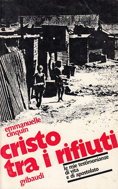 LS- CRISTO TRA I RIFIUTI - CINQUIN - GRIBAUDI --- 1978 - B - YDS175