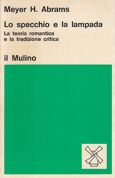 LS- LO SPECCHIO E LA LAMPADA - MEYER ABRAMS - IL MULINO --- 1976 - B - ZDS316