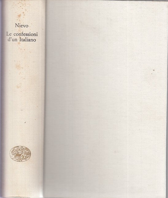 LN- LE CONFESSIONI DI UN ITALIANO - NIEVO - EINAUDI - MILLENNI-- 1964- C- ZDS316