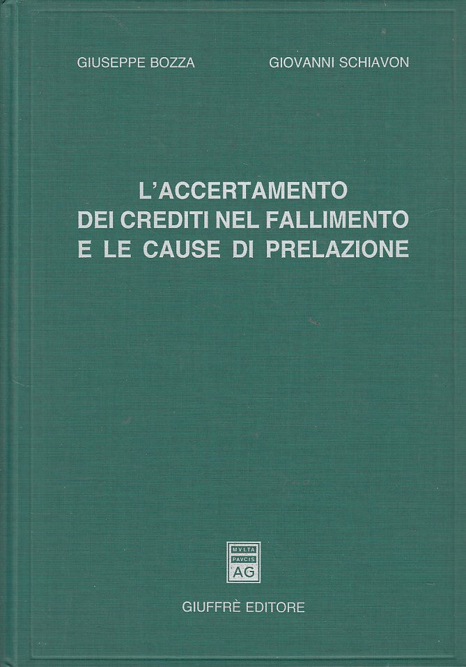 LZ- ACCERTAMENTO CREDITI FALLIMENTO PRELAZIONE -- GIUFFRE' --- 1992 - C - YDS412