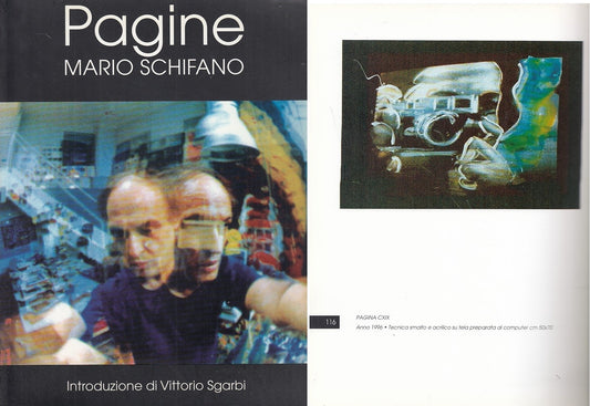 LT- PAGINE CATALOGO OPERE- MARIO SCHIFANO- CORBELLI--- 1996- B- YDS446