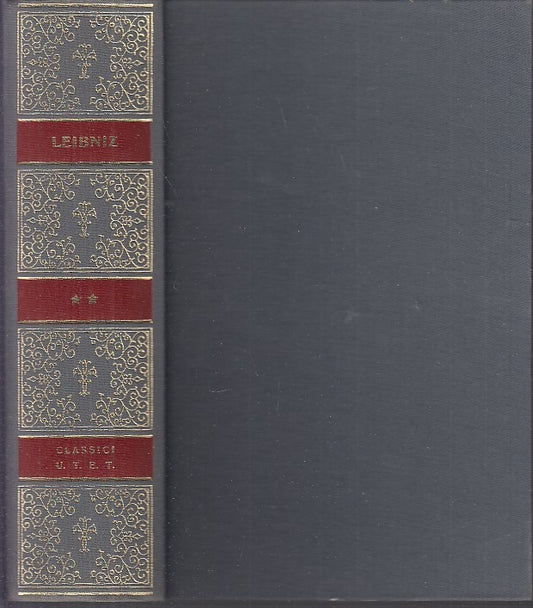 LS- CLASSICI DELLA FILOSOFIA LEIBNIZ VOL.2 -- UTET - 1a ED. - 1967 - C - YDS476