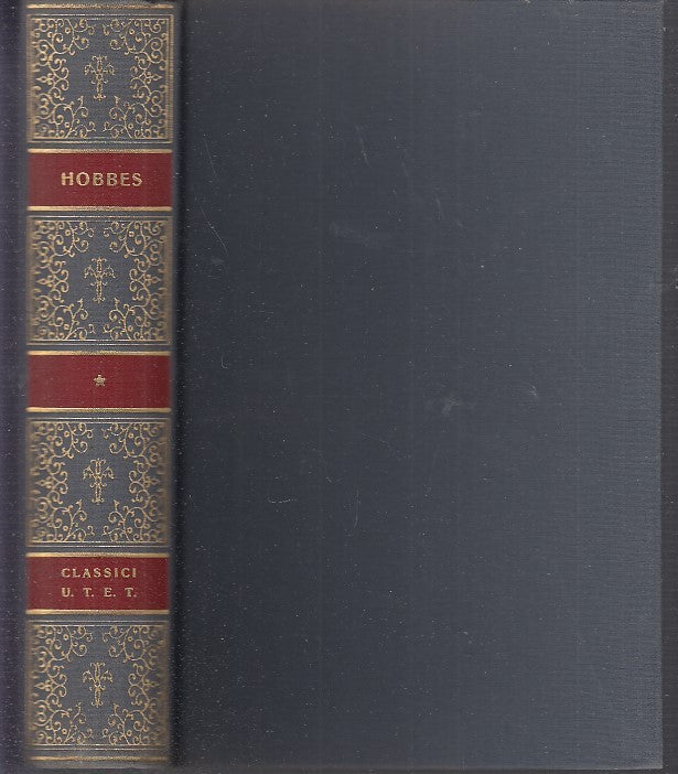 LS- CLASSICI DELLA FILOSOFIA HOBBES -- UTET -- 1a ED. - 1972 - C - XFS