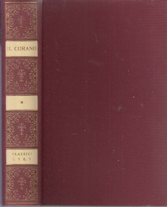 LS- CLASSICI DELLE RELIGIONI IL CORANO -- UTET -- 1a ED. - 1967 - C - YDS479