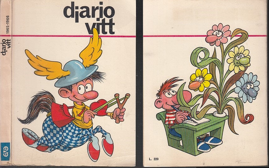LZ- DIARIO VITT ANNO SCOLASTICO 1965/66 - JACOVITTI - AVE --- 1965 - B - NLX