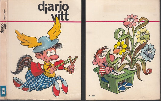 LZ- DIARIO VITT ANNO SCOLASTICO 1965/66 - JACOVITTI - AVE --- 1965 - B - NLX