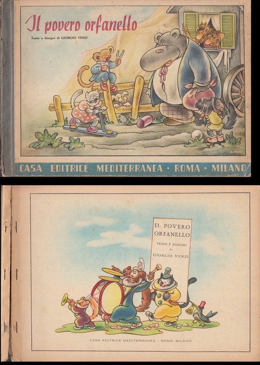 LB- IL POVERO ORFANELLO - VENZI - MEDITERRANEA --- 1944 - C - XDS130