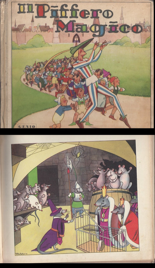 LB- IL PIFFERO MAGICO - TIBALDI CHIESA BALDO - GENIO --- 1944 - C - XDS7