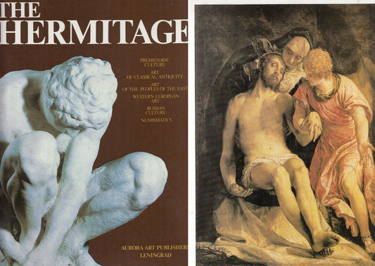 LT- THE HERMITAGE CATALOGO OPERE-- AURORA ART--- 1987- CS- ZDS718