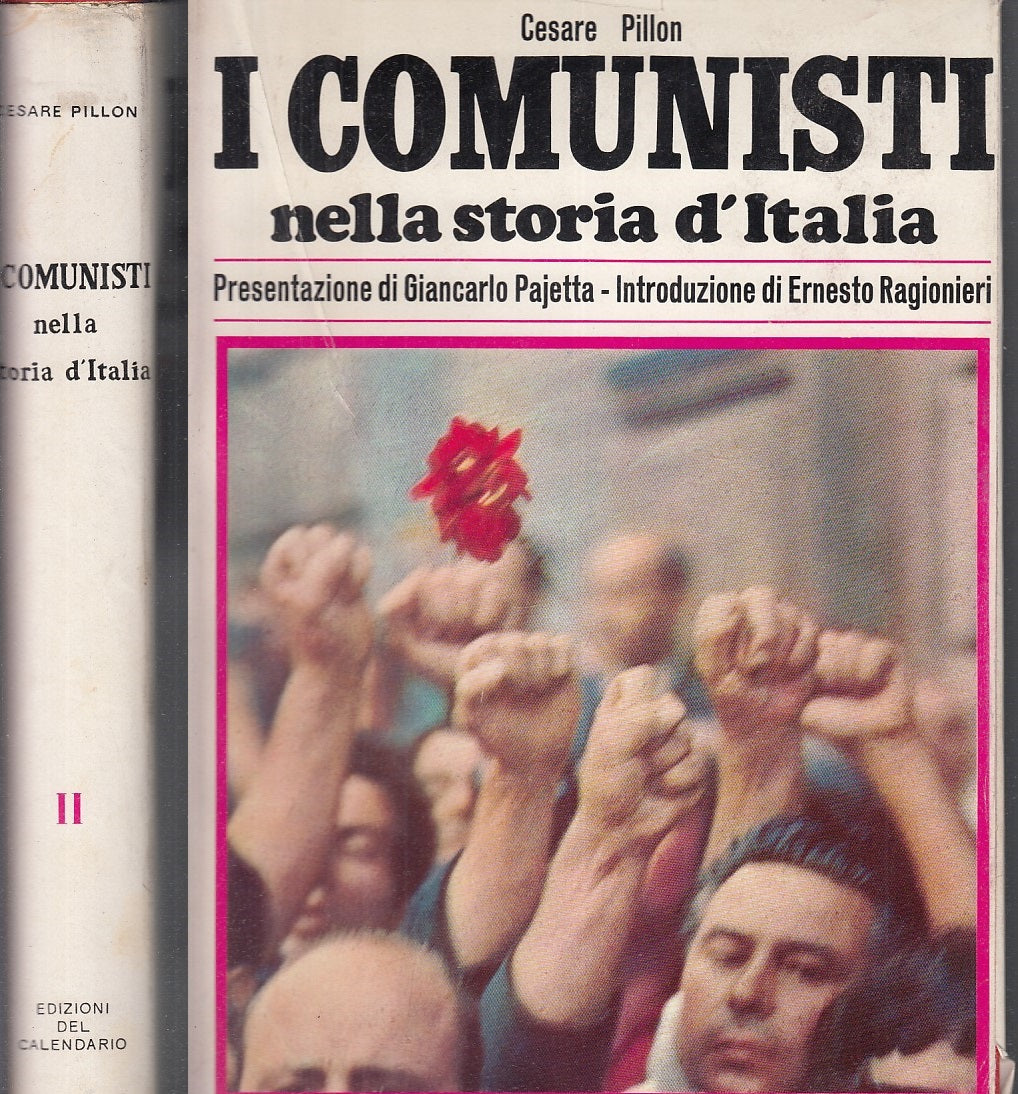 LS- COMUNISTI STORIA D'ITALIA II- PILLON- CALENDARIO POPOLO--- 1970- CS- XDS7 