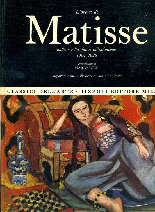 LT- CLASSICI DELL'ARTE N.49 MATISSE -- RIZZOLI -- 1a ED.- 1971- C- YDS409