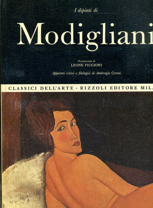 LT- CLASSICI DELL'ARTE N.40 MODIGLIANI -- RIZZOLI -- 1a ED.- 1971 - C - YDS409