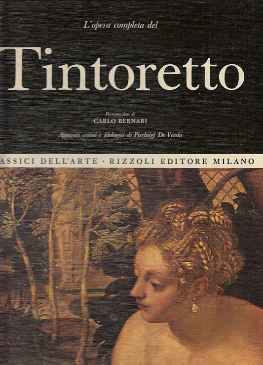 LT-  L'OPERA COMPLETA DEL TINTORETTO CLASSICI DELL'ARTE 36 - RIZZOLI - C- YFS347
