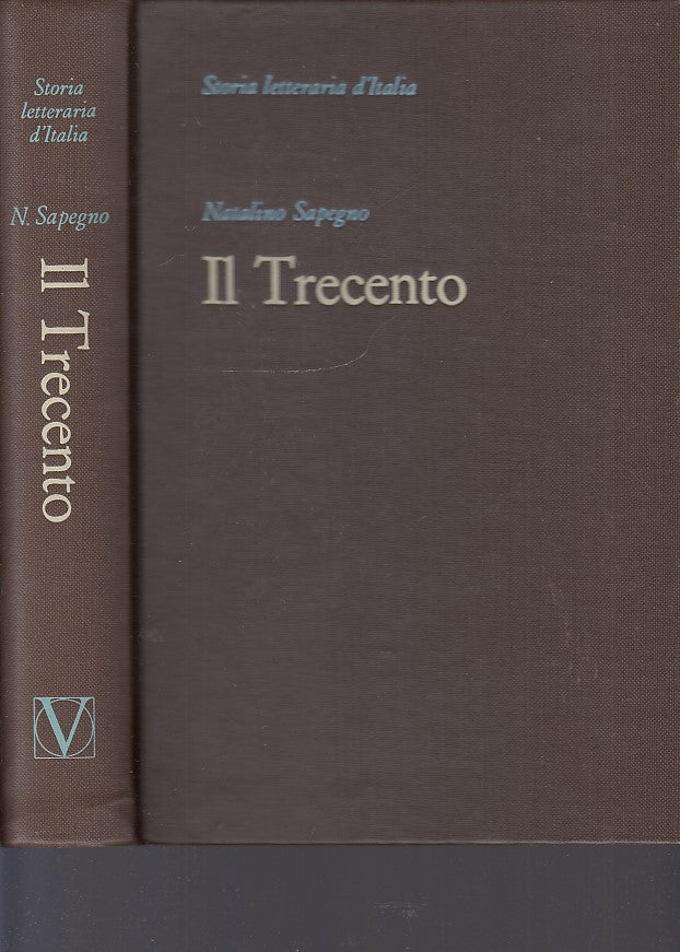 LS- STORIA LETTERARIA D'ITALIA IL TRECENTO- SAPEGNO- VALLARDI--- 1966- C-YDS343