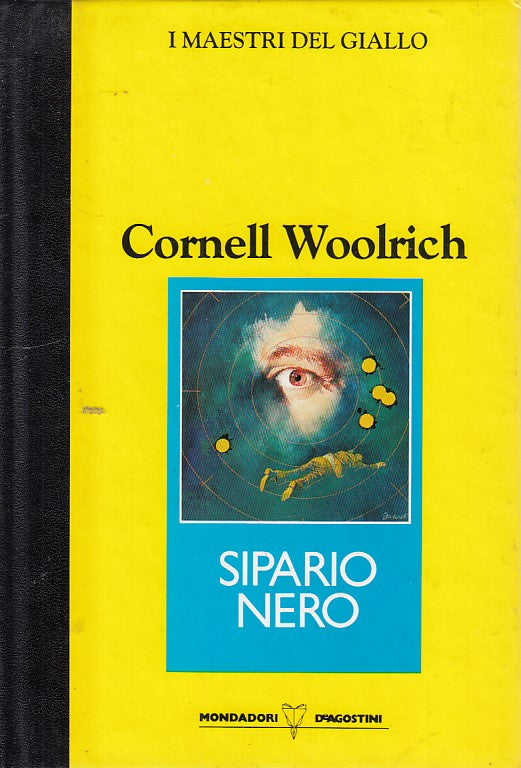 LG- SIPARIO NERO- WOOLRICH- MONDADORI- MAESTRI GIALLO-- 1991- C- YDS412