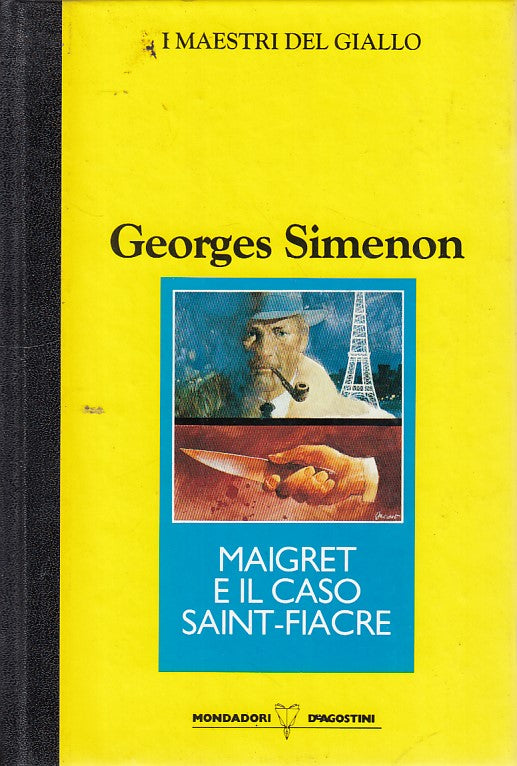 LG- MAIGRET SAINT FIACRE- SIMENON- MONDADORI- MAESTRI GIALLO-- 1991- C- YDS412