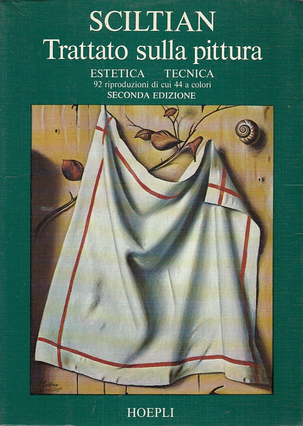LT- TRATTATO SULLA PITTURA ESTETICA TECNICA- SCILTIAN- HOEPLI--- 1985- B- YDS11