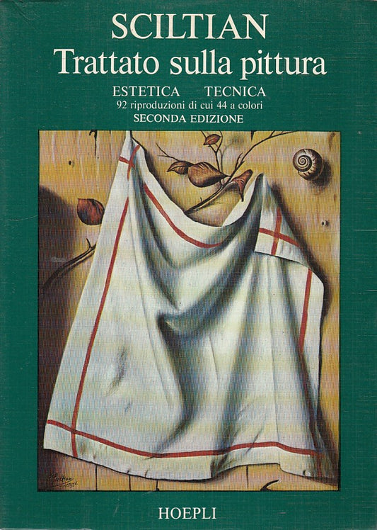 LT- TRATTATO SULLA PITTURA ESTETICA TECNICA- SCILTIAN- HOEPLI--- 1985- B- YDS11