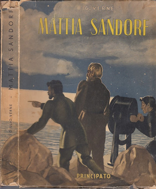 LB- MATTIA SANDORF ILLUSTRATO - VERNE - PRINCIPATO --- 1947 - B - YDS361