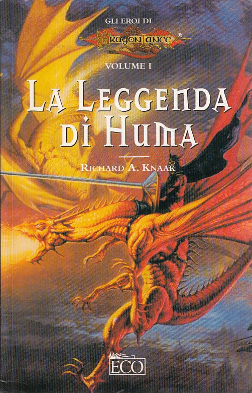 LN- LA LEGGENDA DI HUMA VOLUME I- KNAAK- ECO--- 1988- B- YDS401