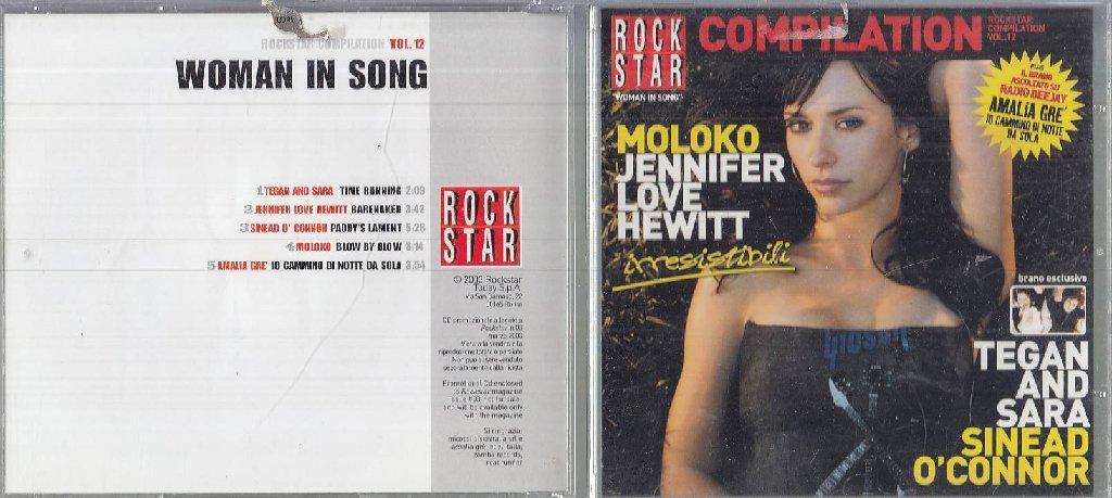 MCD- CD JENNIFER LOVE HEWITT MOLOKO O'CONNOR - WOMAN IN SONG  2003 -- ZCD12