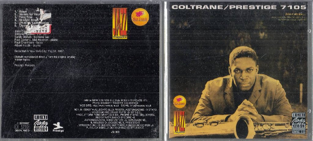 MCD- CD COLTRANE - PRESTIGE 7105 --- JAZZ CLASSICS - 1998 -- ZCD4