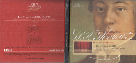 MCD- CD MOZART  DON GIOVANNI II GIULINI ORCHESTRA CORO RAI ROMA - 2006 - ZCD12