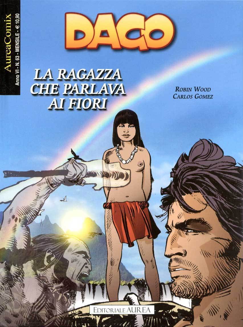 FV- AUREACOMIX N.63 DAGO LA RAGAZZA CHE PARLAVA AI FIORI --- 2017- C- NQX