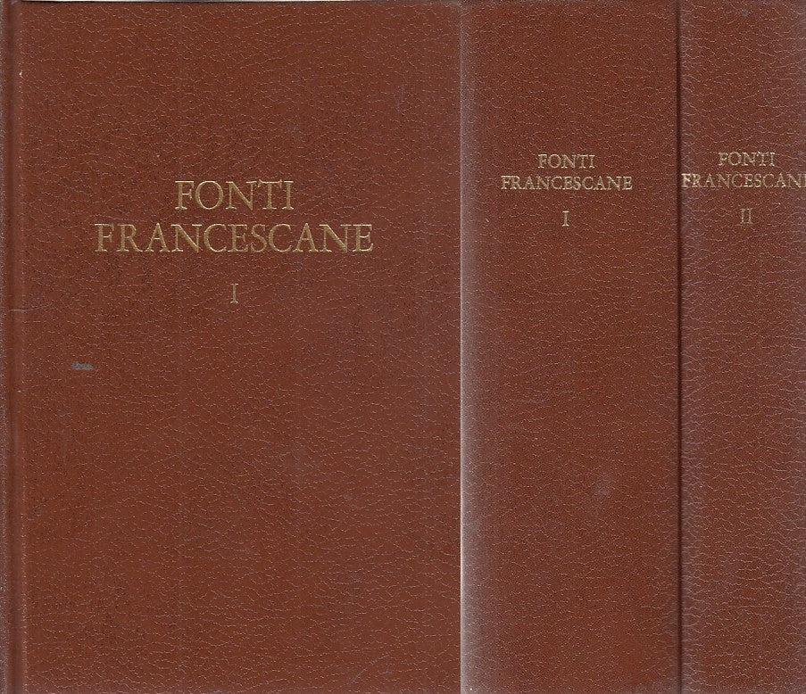 LZ- FONTI FRANCESCANE 2 VOL -- MOVIMENTO FRANCESCANO ASSISI--- 1977- C- YDS12