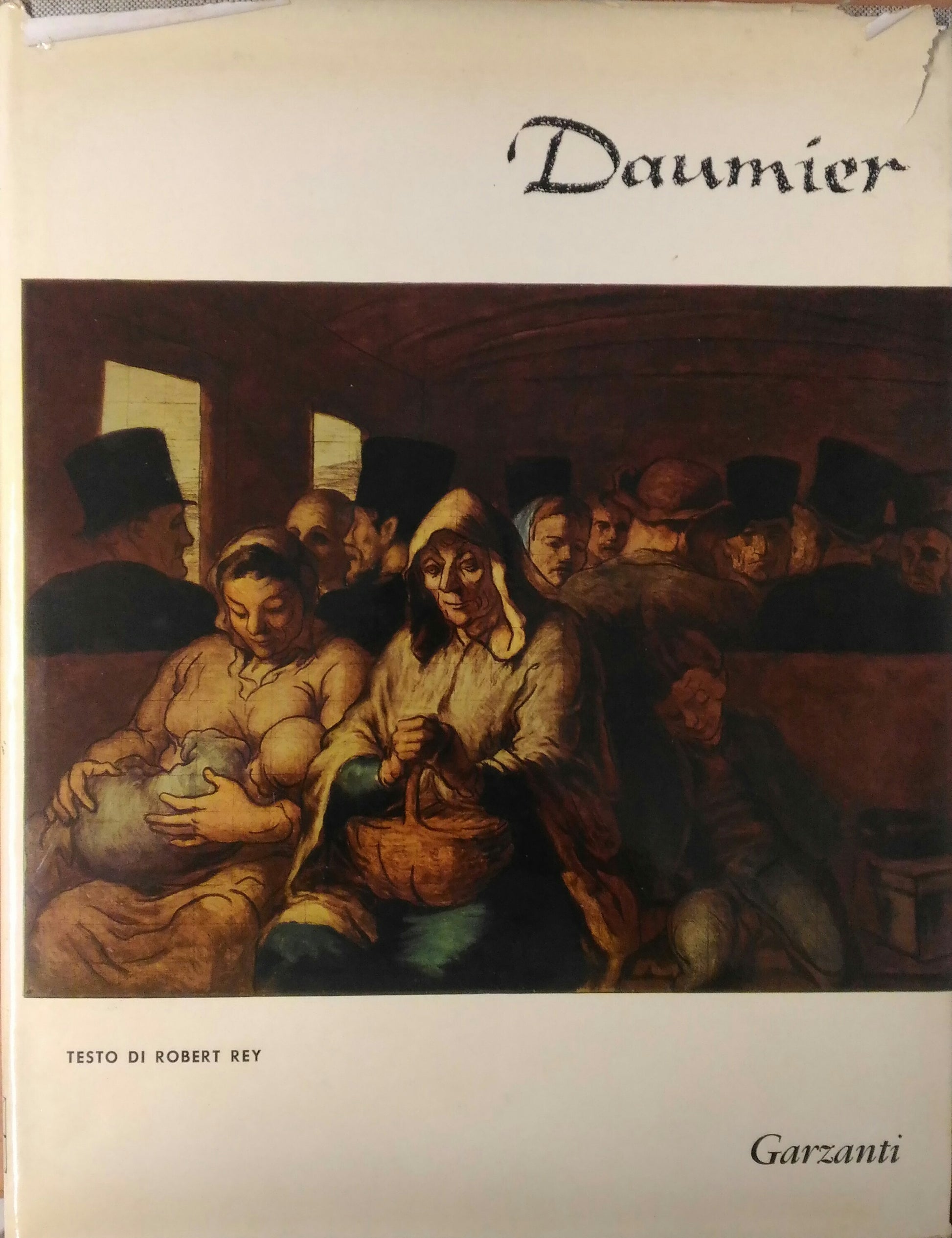 LT- HONORE' DAUMIER OPERE- REY- GARZANTI- I GRANDI PITTORI-- 1966- CS- YDS506