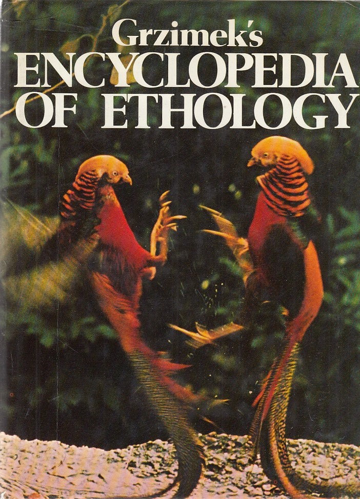LZ- GRZIMEK'S ENCYCLOPEDIA OF ETHOLOGY-- VNR--- 1973- CS- YDS506