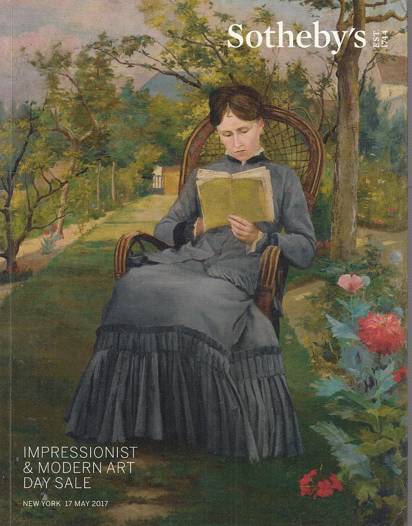 LT- SOTHEBY'S IMPRESSIONIST ART DAY SALE NEW YORK MOSTRA----- 2017- B- YDS510