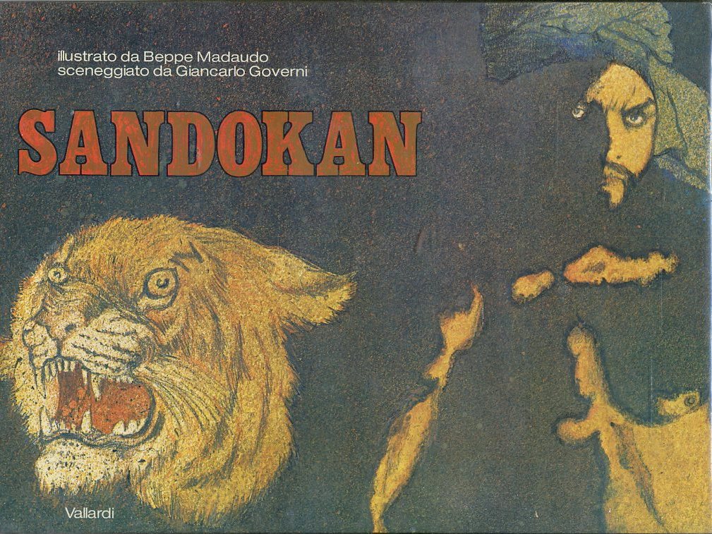 FV- SANDOKAN - BEPPE MADAUDO GIANCARLO GOVERNI - VALLARDI- 1a ED. 1976- C- NQX25
