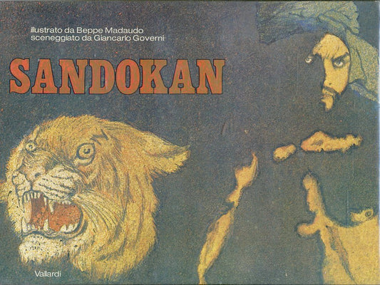 FV- SANDOKAN - BEPPE MADAUDO GIANCARLO GOVERNI - VALLARDI- 1a ED. 1976- C- NQX25